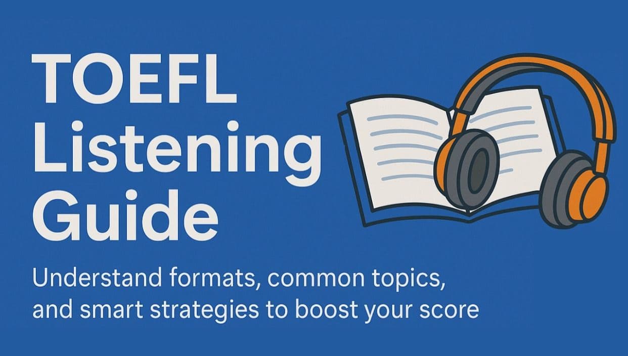 托福听力全攻略:题型讲解 + 高频场景 + 解题技巧