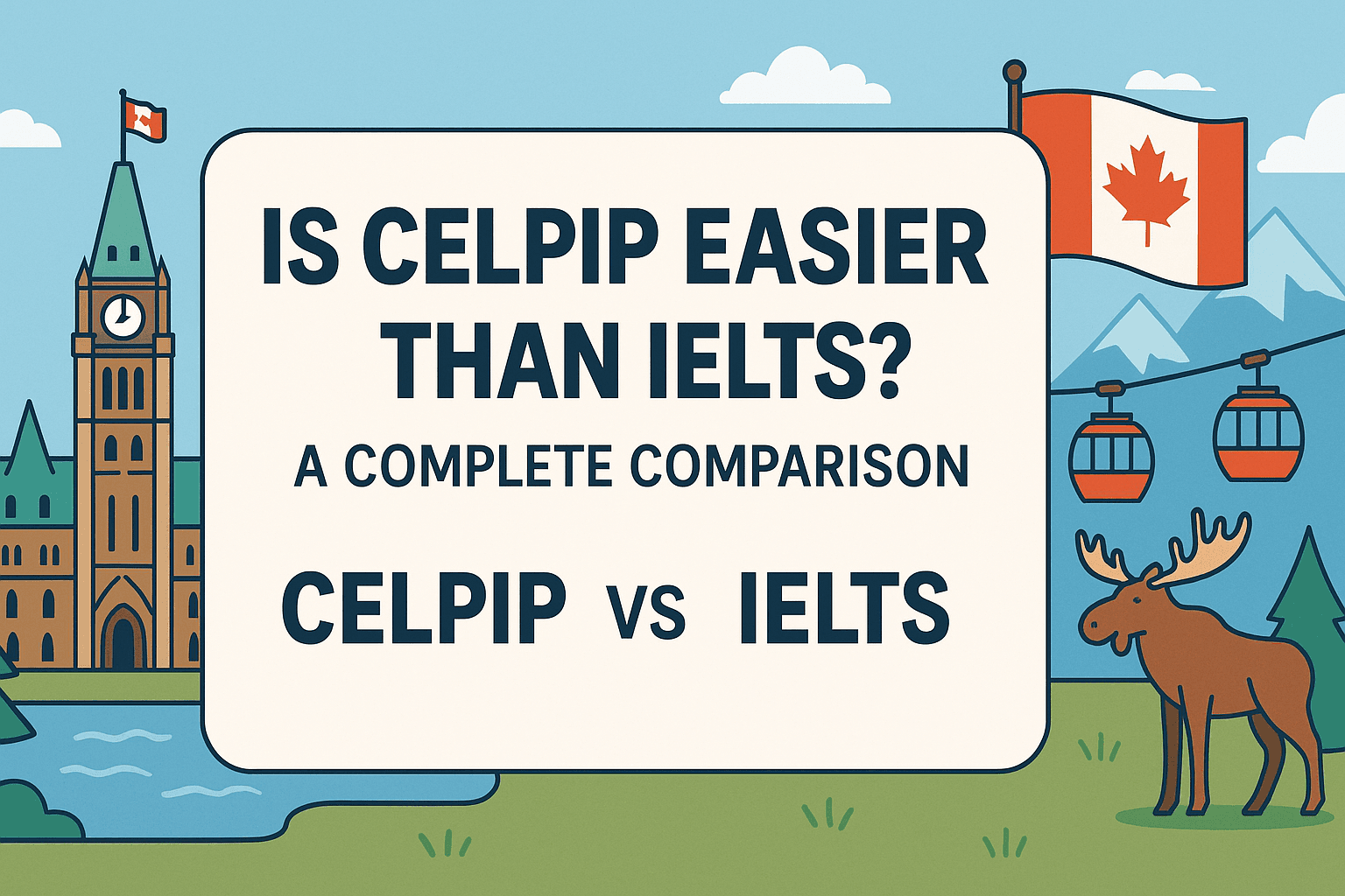 Is CELPIP Easier than IELTS? A Complete Comparison